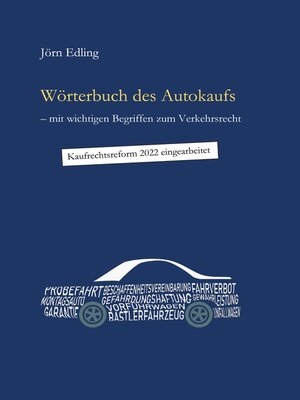 cover image of Wörterbuch des Autokaufs